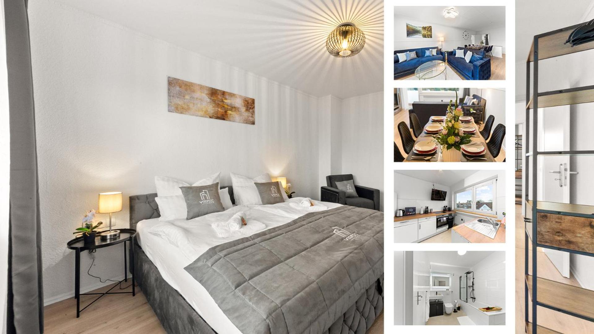 מולהיים אן דר רור Vinful: Premium-Apartment Mit Balkon Und Parkplatz מראה חיצוני תמונה